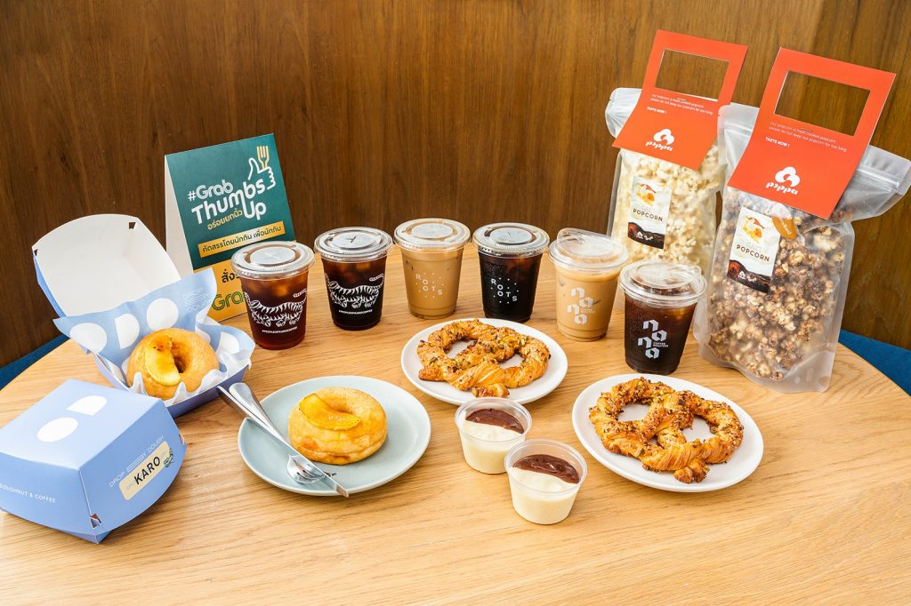 ที่สุดของว่าง! 3 คาเฟ่ X 3 ร้านขนม สั่งได้ที่ แกร็บฟู้ด เท่านั้น!!